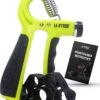 U-Fit One Teller Handtrainer 10 Tot 60kg - Verstelbare Handgrip - Handknijper - Vingertrainer - Onderarm Grip Trainer - Lime Green -Fit Gear Verkoop 1001x1200 3