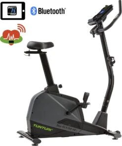 Tunturi Star Fit E100 HR I Plus Hometrainer - Ergometer - Fitnessfiets - Bluetooth - 21 Trainingsprogramma's - 16 Weerstandniveaus - Kleur: Zwart -Fit Gear Verkoop 1004x1200 1