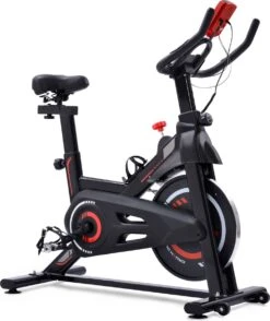 Indoor Cycling Fiets Met Magnetische Weerstand - Stationaire Cardiogym Hometrainer - 6 Kg Vliegwiel En Verstelbaar Comfortabel Zitje - Zwart En Rood 27 Indoor Cycling Fiets Met Magnetische Weerstand - Stationaire Cardiogym Hometrainer - 6 Kg Vliegwiel En Verstelbaar Comfortabel Zitje - Zwart En Rood -Fit Gear Verkoop 1007x1200 1