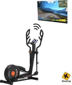 Crosstrainer Focus Fitness Fox 5 IPlus - Incl. Tablethouder En Bluetooth - Rear Driven/Achterwiel Crosstrainer - 14 Trainingsprogramma's - IPlus Module - Koppelbaar Met Tablet - Crosstrainer Fitness - Voetpedalen Voorzien Van Cushion Pad's -Fit Gear Verkoop 1018x1200