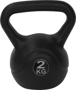 Tunturi PVC Kettle Bell - Kettlebell - 2 Kg - Incl. Gratis Fitness App