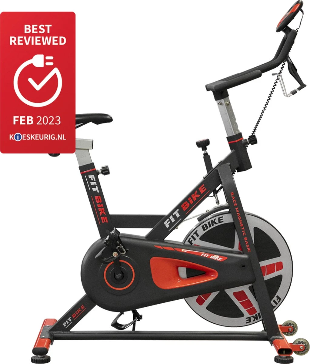 FitBike Race Magnetic Basic - Indoor Cycle - Fitness Fiets - Incl. Trainingscomputer - Magnetisch Weerstandsysteem - Sport Fiets Voor Thuis 3 FitBike Race Magnetic Basic - Indoor Cycle - Fitness Fiets - Incl. Trainingscomputer - Magnetisch Weerstandsysteem - Sport Fiets Voor Thuis