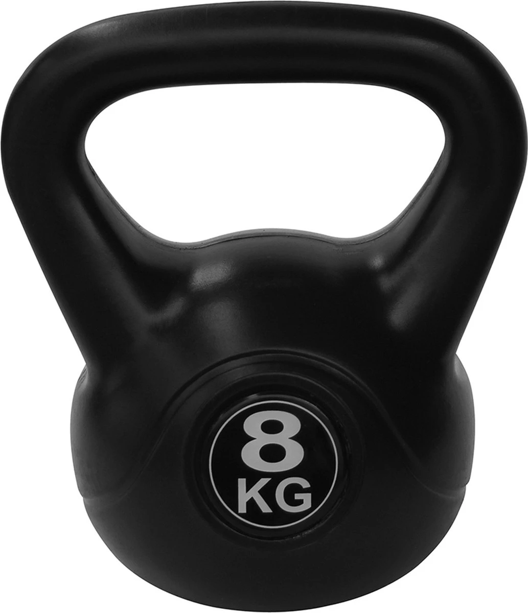 Tunturi PVC Kettle Bell - Kettlebell - 8 Kg - Incl. Gratis Fitness App 3 Tunturi PVC Kettle Bell - Kettlebell - 8 Kg - Incl. Gratis Fitness App