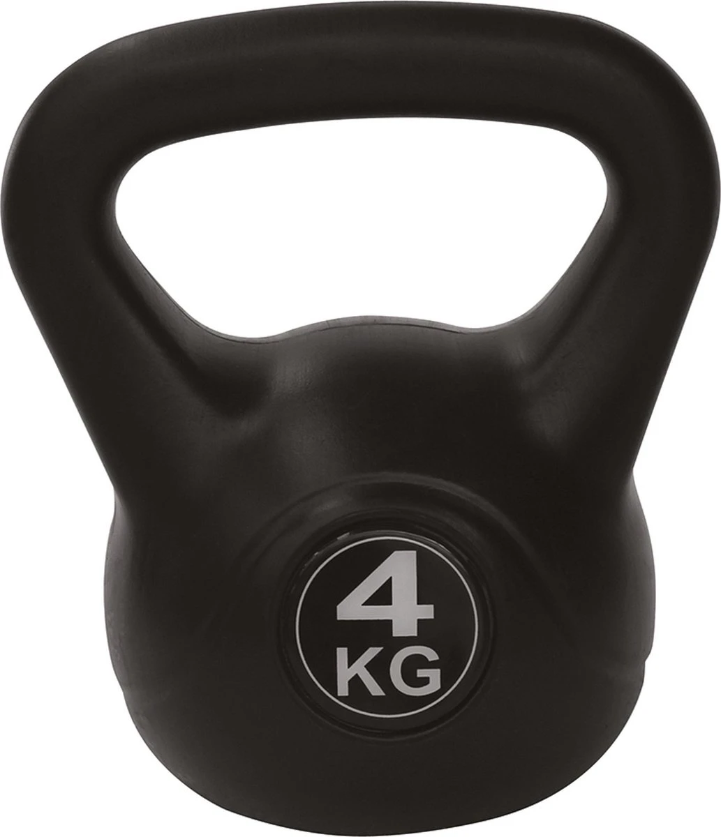 Tunturi PVC Kettlebell - Gewicht - 4kg - Incl. Gratis Fitness App 3 Tunturi PVC Kettlebell - Gewicht - 4kg - Incl. Gratis Fitness App
