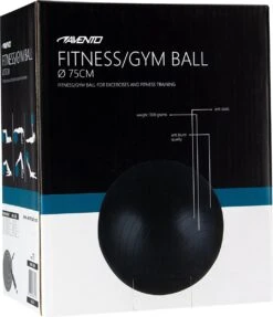Avento Fitness/Gymbal - Ø 75 Cm - Zwart -Fit Gear Verkoop 1034x1200