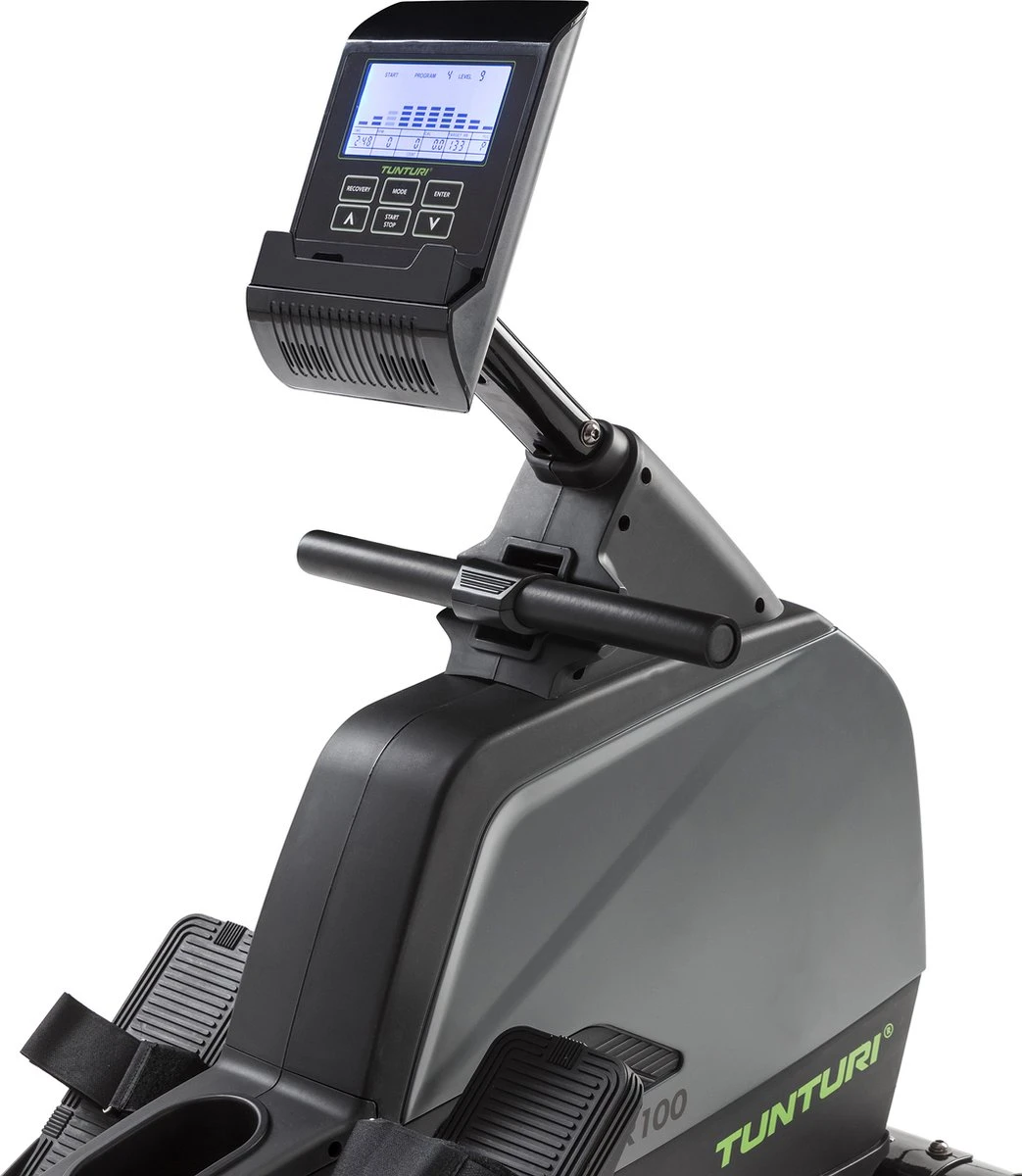 Tunturi Star Fit R100 Roeitrainer - Roeimachine Met 24 Weerstandsniveaus - Roeiapparaat Voor Thuis - Opklapbaar - Kleur: Zwart 7 Tunturi Star Fit R100 Roeitrainer - Roeimachine Met 24 Weerstandsniveaus - Roeiapparaat Voor Thuis - Opklapbaar - Kleur: Zwart - Afbeelding 5