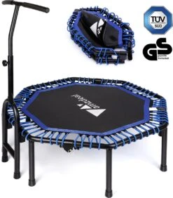 FOXSPORT Hoogwaardige Fitness Trampoline Met Handvat - Opvouwbare Trampoline - Volwassene Of Kindertrampoline Tot 120 Kg - Inclusief Handgrip - Sport Trampoline -Fit Gear Verkoop 1052x1200