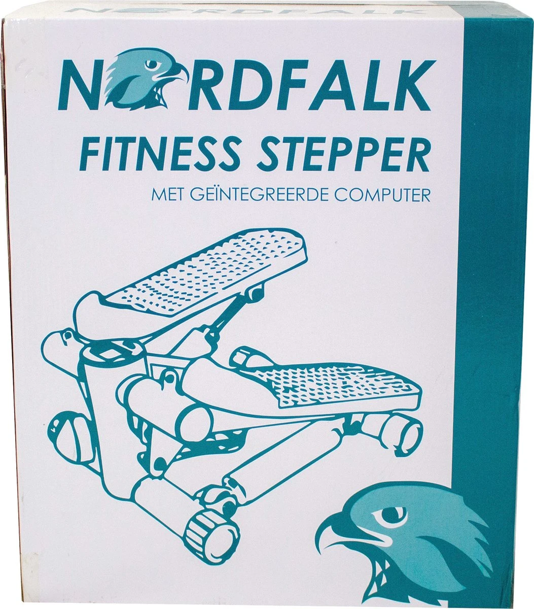 NordFalk Fitness Stepper - Mini Stepper - Hometrainer - Fitnessapparaat Met Computer 7 NordFalk Fitness Stepper - Mini Stepper - Hometrainer - Fitnessapparaat Met Computer - Afbeelding 5