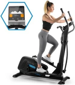 CAPITAL SPORTS Helix Pro Crosstrainer , Met Bluetooth 4.0, Tablethouder En USB-lader , Max. Gebruikersgewicht: 130 Kg