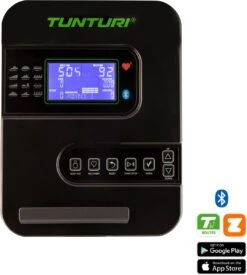 Tunturi Star Fit E100 HR I Plus Hometrainer - Ergometer - Fitnessfiets - Bluetooth - 21 Trainingsprogramma's - 16 Weerstandniveaus - Kleur: Zwart -Fit Gear Verkoop 1079x1200