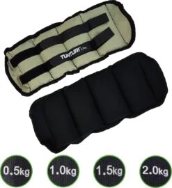 Tunturi Enkelgewichten En Polsgewichten - Gewichten - 2 X 2,0kg - Grijs -Fit Gear Verkoop 1099x1200