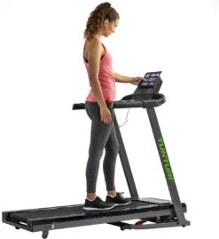Tunturi Cardio Fit T40 Loopband - Inklapbaar - Hardloopband - 41 Trainingsprogramma's - Met Elektronische Hellingshoek - 1.0 Tot 16 Km/u -Fit Gear Verkoop 1101x1200 1