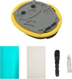 VidaXL Gymnastiekrol Met Pomp Opblaasbaar 100x60 Cm PVC Groen -Fit Gear Verkoop 1102x1200 2