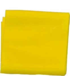 Focus Fitness - Fitness Elastiek - Resistance Band - 0,65 Mm - Geel