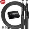Merkloos Breaking Limits Verstelbaar Springtouw Voor Volwassenen – Speedrope & Jump Rope – Jumping & Skipping Rope – Fitness & Crossfit – Springtouw Kinderen - Anti-Slip Handvat + Slijtbestendig Staaldraad -Fit Gear Verkoop 1119x1200