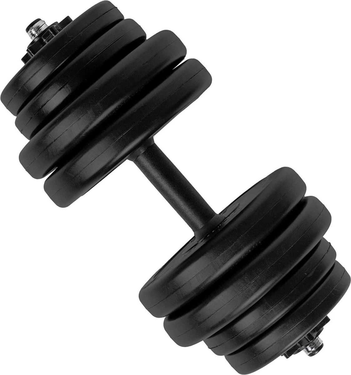 Halterset - VirtuFit Verstelbare Halterset - Dumbellset - 60,5 Kg - Zwart 6 Halterset - VirtuFit Verstelbare Halterset - Dumbellset - 60,5 Kg - Zwart - Afbeelding 4