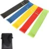 Merkloos Weerstandsbanden - Set Van 5 Fitness Elastieken - Fitnessbanden Voor Training Thuis Sportschool Gym - Perfect Voor Yoga Pilates Rekken Fietsers Renners Crossfit- Fitness Elastiek- Met Gratis Trainingsschema -Fit Gear Verkoop 1125x1200 3