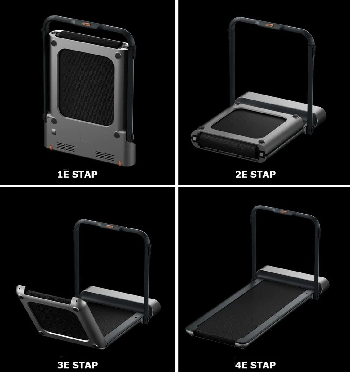 Walkingpad® Loopband - Loopband Inklapbaar - Loopbaan Fitness - Loopbaan Elektrisch - Verstelbare Loopsnelheid – 3 Controleer Mogelijkheden. 6 Walkingpad® Loopband - Loopband Inklapbaar - Loopbaan Fitness - Loopbaan Elektrisch - Verstelbare Loopsnelheid – 3 Controleer Mogelijkheden. - Afbeelding 4