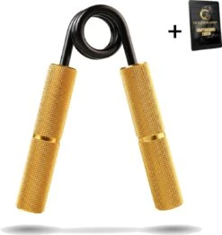 Gouden Grip Handknijper Level 2 (45kg) + GRATIS Griptraining E-book - Handtrainer - Handgripper - Onderarmtrainer - Hand Grips - Knijphalter - Handknijper Fitness - Grip Trainer - Heavy Grip -Fit Gear Verkoop 1132x1200 6