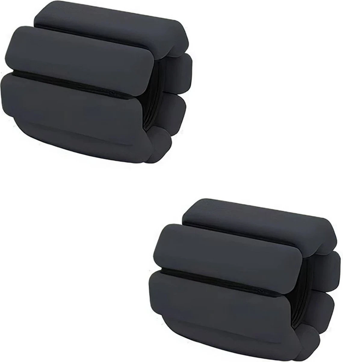 Pols- En Enkelgewichten - ZWART - Adjustable - One Size Fits All - Kwaliteit & Comfort! 8 Pols- En Enkelgewichten - ZWART - Adjustable - One Size Fits All - Kwaliteit & Comfort! - Afbeelding 6