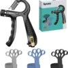 Bynatic Handtrainer Set - Grip Trainer Voor Fitness - Verstelbare Handknijper - Knijphalter Gripper - Onderarm Trainer Set - Handgripper Voor Pols & Vinger - Grip Strength Trainer Verstelbaar - Geschikt Voor Man & Vrouw -Fit Gear Verkoop 1140x1200 6
