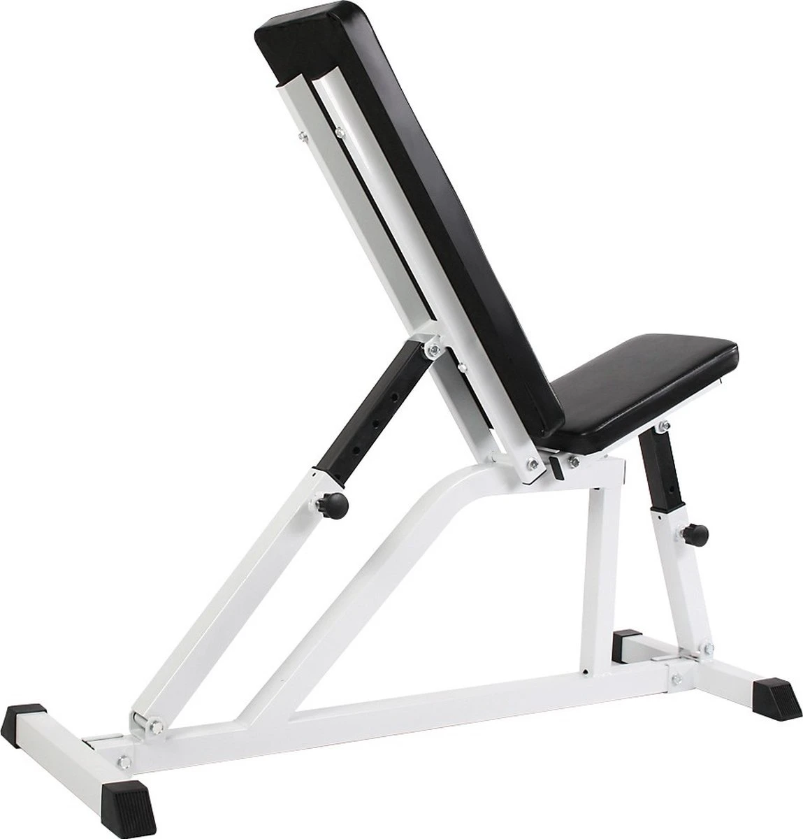 Physionics - Verstelbare Halterbank - Buiktrainer - Fitnessbank - Antislip - Staal - Trainingsapparaat 7 Physionics - Verstelbare Halterbank - Buiktrainer - Fitnessbank - Antislip - Staal - Trainingsapparaat - Afbeelding 5