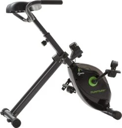 Tunturi Cardio Fit D20 Hometrainer - Opvouwbaar - Bueaufiets Voor Op Kantoor - Fitnessfiets Met 8 Weerstandsniveaus - Compact