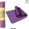 Eco Yoga Mat - Inclusief Draagriem - Fitness Mat Anti Slip - Extra Dik (6 Mm) - 183 X 61 X 0,6 Cm - Paars - Diverse Kleuren - Hoge Korting 1 Eco Yoga Mat - Inclusief Draagriem - Fitness Mat Anti Slip - Extra Dik (6 Mm) - 183 X 61 X 0,6 Cm - Paars - Diverse Kleuren - Hoge Korting -Fit Gear Verkoop 1155x1200 1