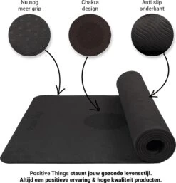 Yoga Mat Sportmat Fitnessmat Antislip Duurzaam Met Yoga Lessen - Zwart -Fit Gear Verkoop 1155x1200 2