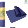 Eco Yoga Mat - Inclusief Draagriem - Fitness Mat Anti Slip - Extra Dik (6 Mm) - 183 X 61 X 0,6 Cm - Donker Blauw - Diverse Kleuren - Hoge Korting -Fit Gear Verkoop 1155x1200 5