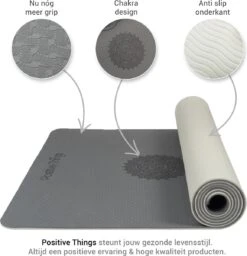 Yoga Mat Sportmat Fitnessmat Antislip Duurzaam Met Yoga Lessen - Grijs -Fit Gear Verkoop 1159x1200 2
