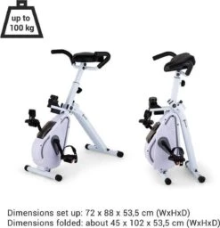 CAPITAL SPORTS Azura Desk Bike - Cardio Bike Voor Gebruik Aan Je Bureau - Hometrainer - 7,5 Kg Vliegwielmassa- Riemaandrijving - Max. 100 Kg 15 CAPITAL SPORTS Azura Desk Bike - Cardio Bike Voor Gebruik Aan Je Bureau - Hometrainer - 7,5 Kg Vliegwielmassa- Riemaandrijving - Max. 100 Kg -Fit Gear Verkoop 1159x1200