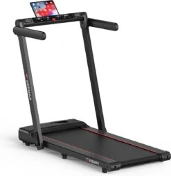 Merkloos Loopband - 2 In 1 Opvouwbare Draagbare Loopband - Elektrische Loopband - Met Monitor - Antislip - Verplaatsen En Op Te Bergen - Voor Thuis En Kantoor Gym 1-16 Km/u - 3.0HP - Zwart（excl.Smeerolie） -Fit Gear Verkoop 1166x1200 2