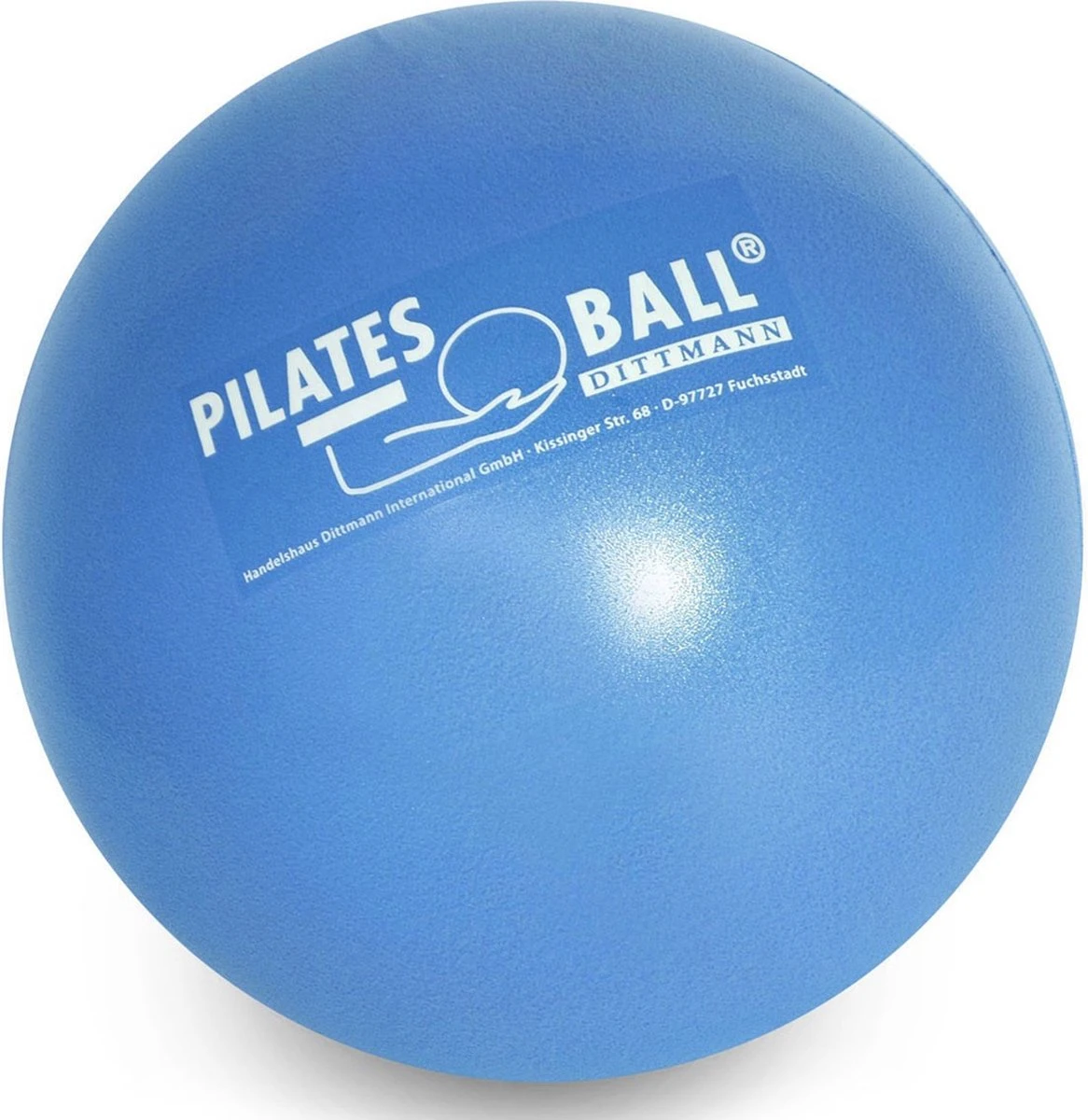 Pilates Bal - Blauw | Dittmann | 26 Cm | Gymnastiekbal | Yoga | Fitness 3 Pilates Bal - Blauw | Dittmann | 26 Cm | Gymnastiekbal | Yoga | Fitness