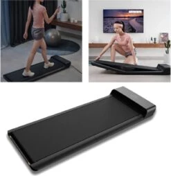 WalkingPad A1 PRO 746W Inklapbaar Elektrisch Loopband Fitness Walking Pad-0.5~6km/h -Automatische Snelheidsregeling Workout App-met LED Scherm/Afstandsbediening/Wiel-voor Thuis En Kantoor