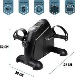 Umbro Stoelfiets - Met Computer - Hometrainer - Bureaufiets - Fietstrainer - Stoelfiets Met Handvaten - Zwart -Fit Gear Verkoop 1169x1200 2