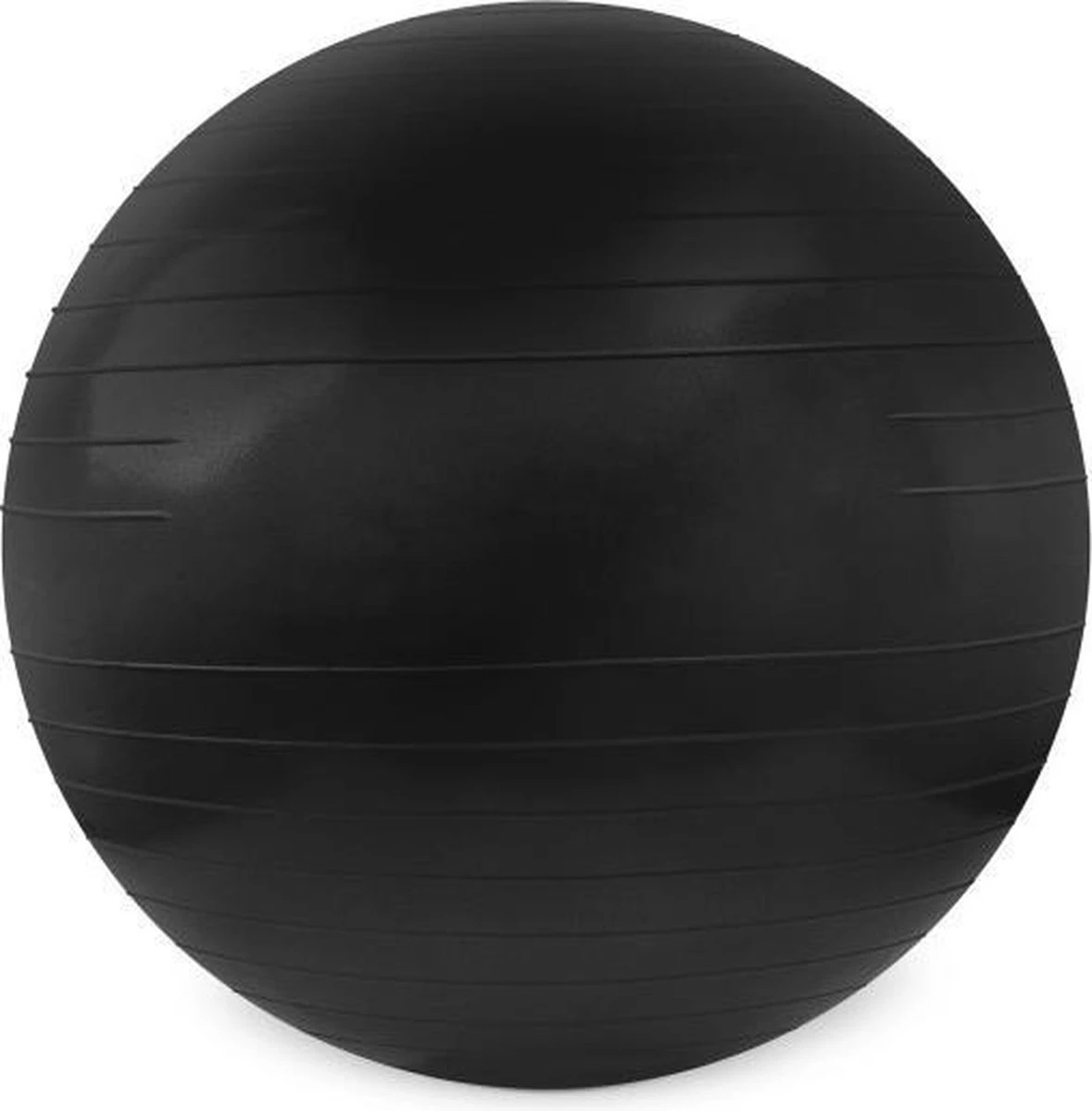 Fitnessbal - Anti Burst - Inclusief Pomp - Ø 85cm - Zwart 3 Fitnessbal - Anti Burst - Inclusief Pomp - Ø 85cm - Zwart