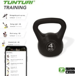 Tunturi PVC Kettlebell - Gewicht - 4kg - Incl. Gratis Fitness App 12 Tunturi PVC Kettlebell - Gewicht - 4kg - Incl. Gratis Fitness App -Fit Gear Verkoop 1188x1200 14