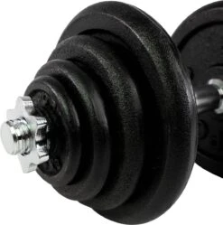 RS Sports Dumbellset - Halterset Met Gewichten - Totaal 40 Kg - 2 Stangen - Zwart 15 RS Sports Dumbellset - Halterset Met Gewichten - Totaal 40 Kg - 2 Stangen - Zwart -Fit Gear Verkoop 1192x1200 17