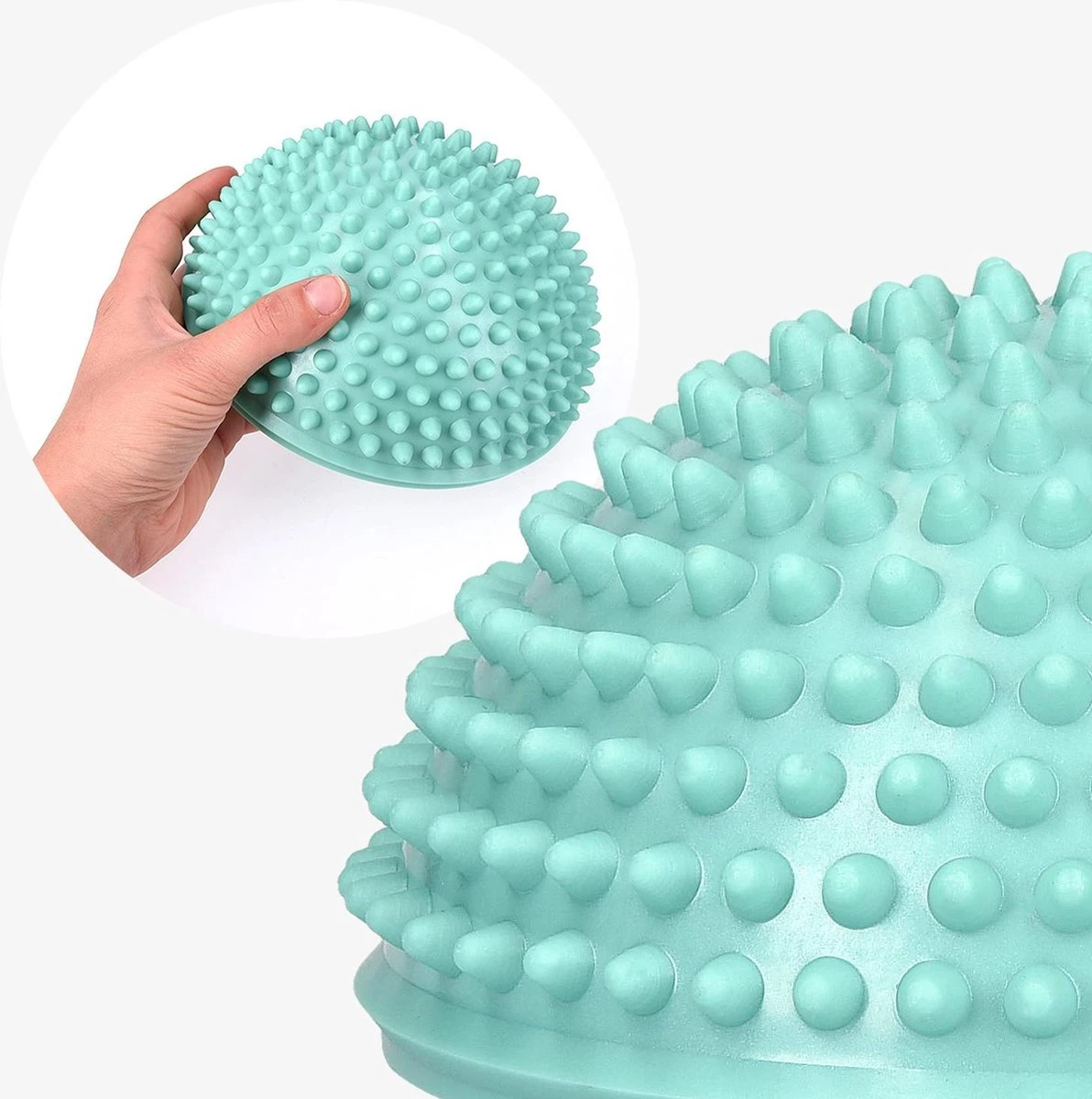 Navaris 2x Balansegel Voor Evenwichtstraining - Evenwichtsegels - Balanstrainers - Set Van 2 Stuks - Diameter 16 Cm - Verschillende Kleuren 4 Navaris 2x Balansegel Voor Evenwichtstraining - Evenwichtsegels - Balanstrainers - Set Van 2 Stuks - Diameter 16 Cm - Verschillende Kleuren - Afbeelding 2