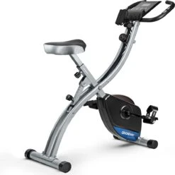 FOXSPORT Hometrainers - X-Bike Hometrainer Met Rugleuning - Fitness Fiets Opvouwbaar - 8 Weerstandsniveaus - Tablethouder - Ergometer - Polssensor - Trainingscomputer - Inklapbaar - Fitness Bike - Max. 136 Kg -Fit Gear Verkoop 1193x1200 2