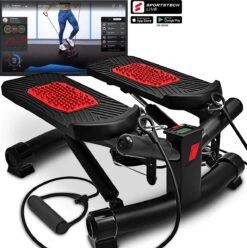 Sportstech STX300 | Stepper | Home Fitness Thuis | Inclusief Trekkoorden