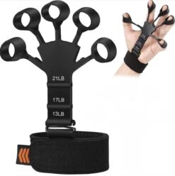 Gripster Fitness 5 Vingers - Gripster - Hand Trainer - Hands Workout - Gripper - Handknijper - Fitness Accessoires - Krachttraining - Fysiotherapie Oefeningen - Handschoenen - Werkt Ook Tegen Artritis & Reuma -Fit Gear Verkoop 1196x1200 10