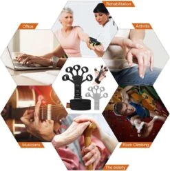 AyFit - Vingertrainers - Onderarm Trainer - Vinger Gripper Bekend Van TikTok - Hand Trainers - Grip Trainer - Siliconen - Weerstand Band - Spierversterker - Hand - Vinger - 2 Stuks 14 AyFit - Vingertrainers - Onderarm Trainer - Vinger Gripper Bekend Van TikTok - Hand Trainers - Grip Trainer - Siliconen - Weerstand Band - Spierversterker - Hand - Vinger - 2 Stuks -Fit Gear Verkoop 1196x1200 9