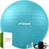 Trideer - Extra Sterke Yoga Bal - Turquoise 48-55 Cm - Met Pomp - Gymnastiekbal, Pilatesbal, Zitbal Voor Kantoor, Balans, Yoga, Fitness Bal, Zwangerschapsbal, Balansstoel In De Sportschool, Thuis Of Op Kantoor -Fit Gear Verkoop 1198x1200 14