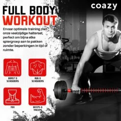 Coazy Dumbell En Barbell Set Verstelbaar - Dumbells - Gewichten Fitness - Halterstang Met Gewichten - Halter -Fit Gear Verkoop 1198x1200 4