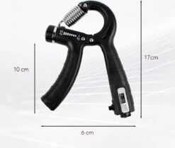 Verstelbare Handtrainer - 5 Tot 60 KG - Vingertrainer - Handknijper - Grip Trainer - Zwart -Fit Gear Verkoop 1200x1016 7