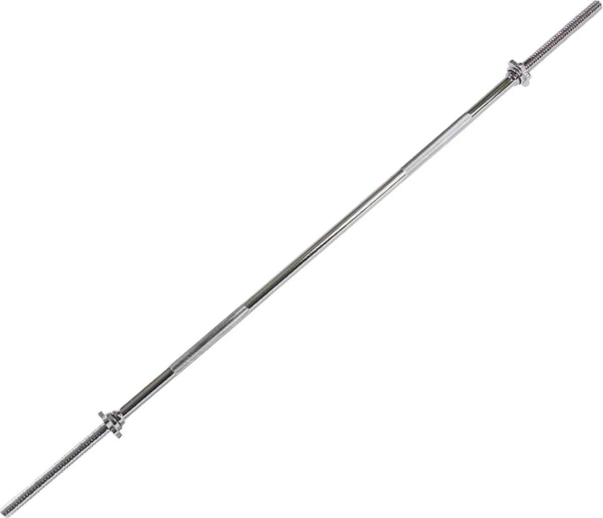 Halterstang - VirtuFit Barbell Stang - Schroefsluiting - 120 Cm - 30 Mm 4 Halterstang - VirtuFit Barbell Stang - Schroefsluiting - 120 Cm - 30 Mm - Afbeelding 2