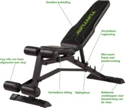 Tunturi UB80 Halterbank Verstelbaar - Fitnessbank Belastbaar Tot 200kg - Trainingsbank & Buikspierbank In één - Incl. Gratis Tunturi Training App 15 Tunturi UB80 Halterbank Verstelbaar - Fitnessbank Belastbaar Tot 200kg - Trainingsbank & Buikspierbank In één - Incl. Gratis Tunturi Training App -Fit Gear Verkoop 1200x1034 4