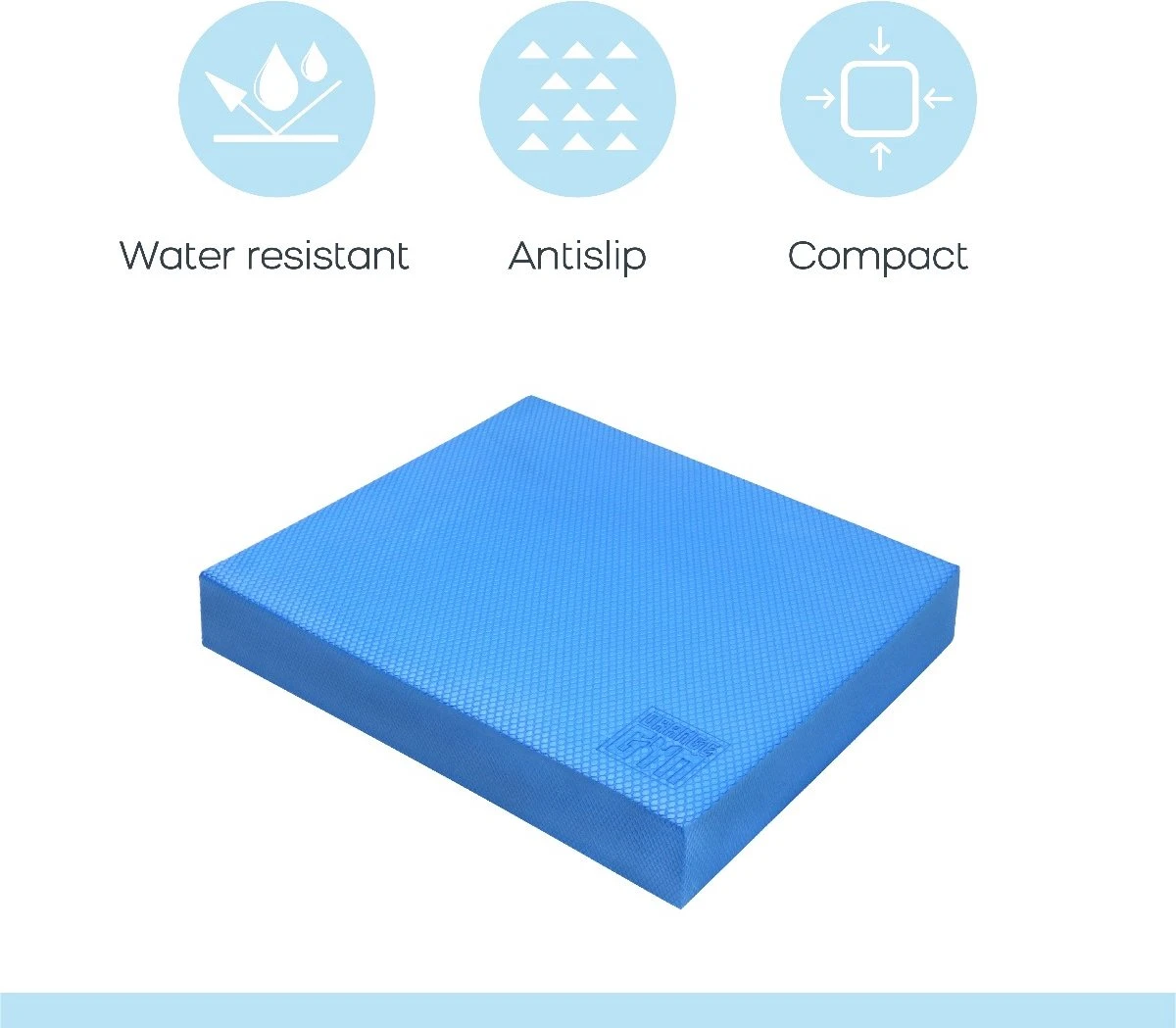 Orange Gym, Balance Pad - 38x32.5x6 Cm – Blauw – Balanspad – Balanstrainer – Balanskussen – Yoga En Pilates 4 Orange Gym, Balance Pad - 38x32.5x6 Cm – Blauw – Balanspad – Balanstrainer – Balanskussen – Yoga En Pilates - Afbeelding 2